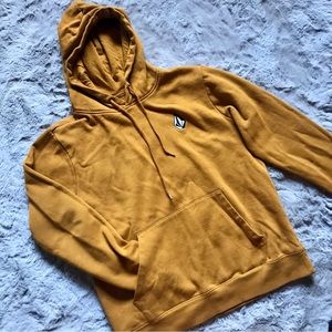 Volcom Mustard Yellow Hoodie small